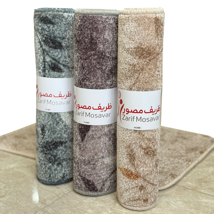پادری ظریف مصور مدل ائل گلی سایز 50x80 سانتی متر