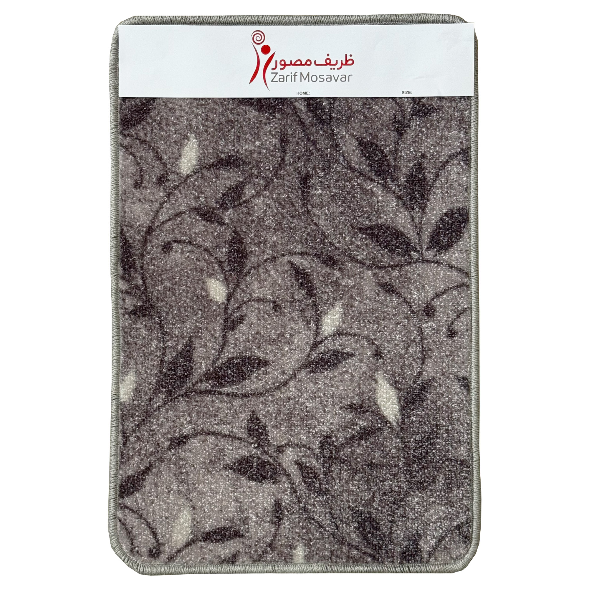 پادری ظریف مصور مدل ائل گلی سایز 50x80 سانتی متر