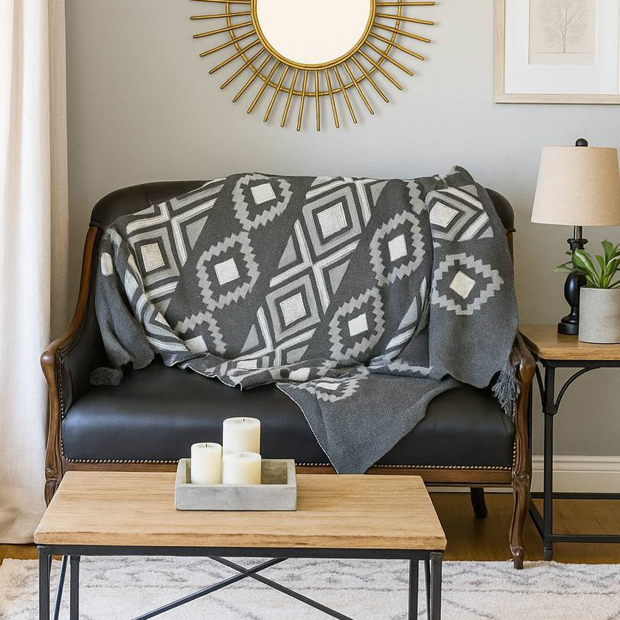 شال مبل مدل کایا سایز 140x200 سانتی‌متر