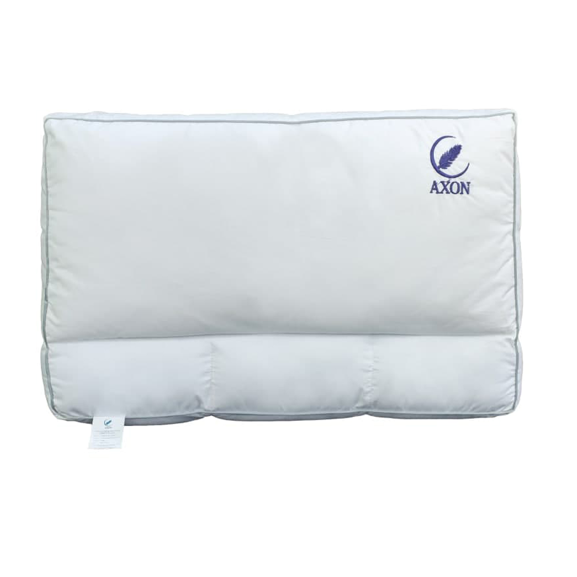 تصویر بالش پر غاز و الیاف دو حالته آکسون مدل ارتوپدیک 