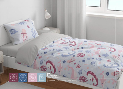 سرویس خواب دستر مدل ریموند طرح نوجوان کد 3057