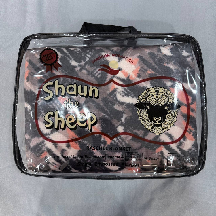 پتو دولایه یک نفره شادیلون مدل ۶ Shaun the Sheep Colorful سایز ۱6۰*۲20 سانتیمتر