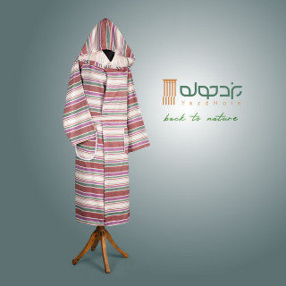 حوله تنپوش نخی سنتی یزدی صادراتی طرح رویا سایز XL (سایز 135 سانتیمتر)