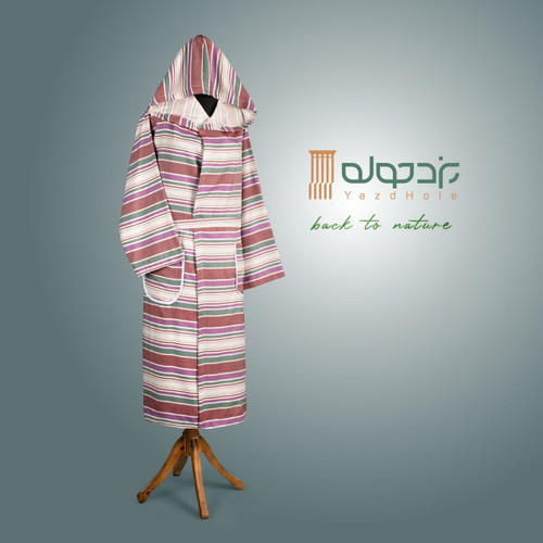 حوله تنپوش نخی سنتی یزدی صادراتی طرح رویا سایز XL (سایز 135 سانتیمتر)