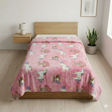 پتو مسافرتی SleepLine یک نفره طرح کودک و نوجوان مدل شبرنگ سایز ١۵0*٢00 سانتی متر
