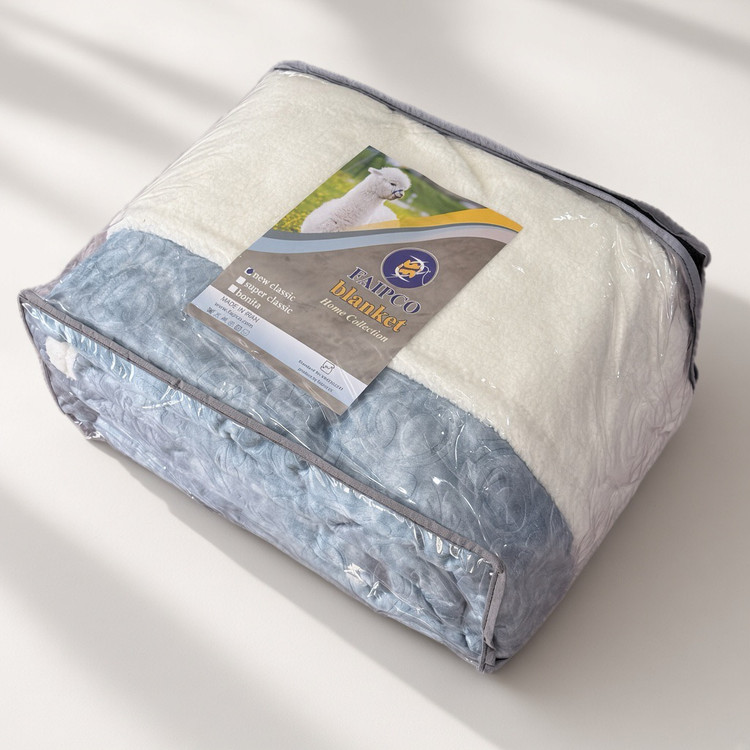 پتو یک نفره فایپکو مدل New Sheep سایز 150×200 سانتی متر
