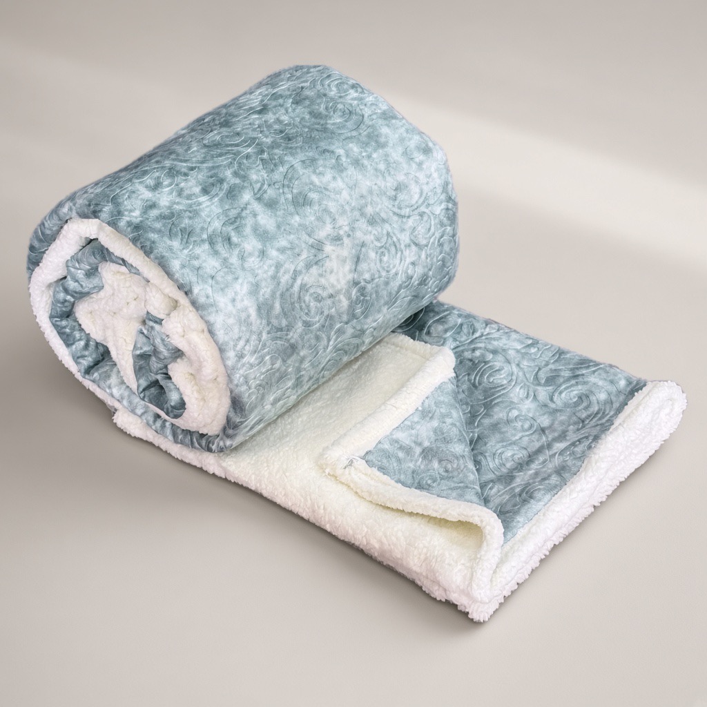 پتو یک نفره فایپکو مدل New Sheep سایز 150×200 سانتی متر