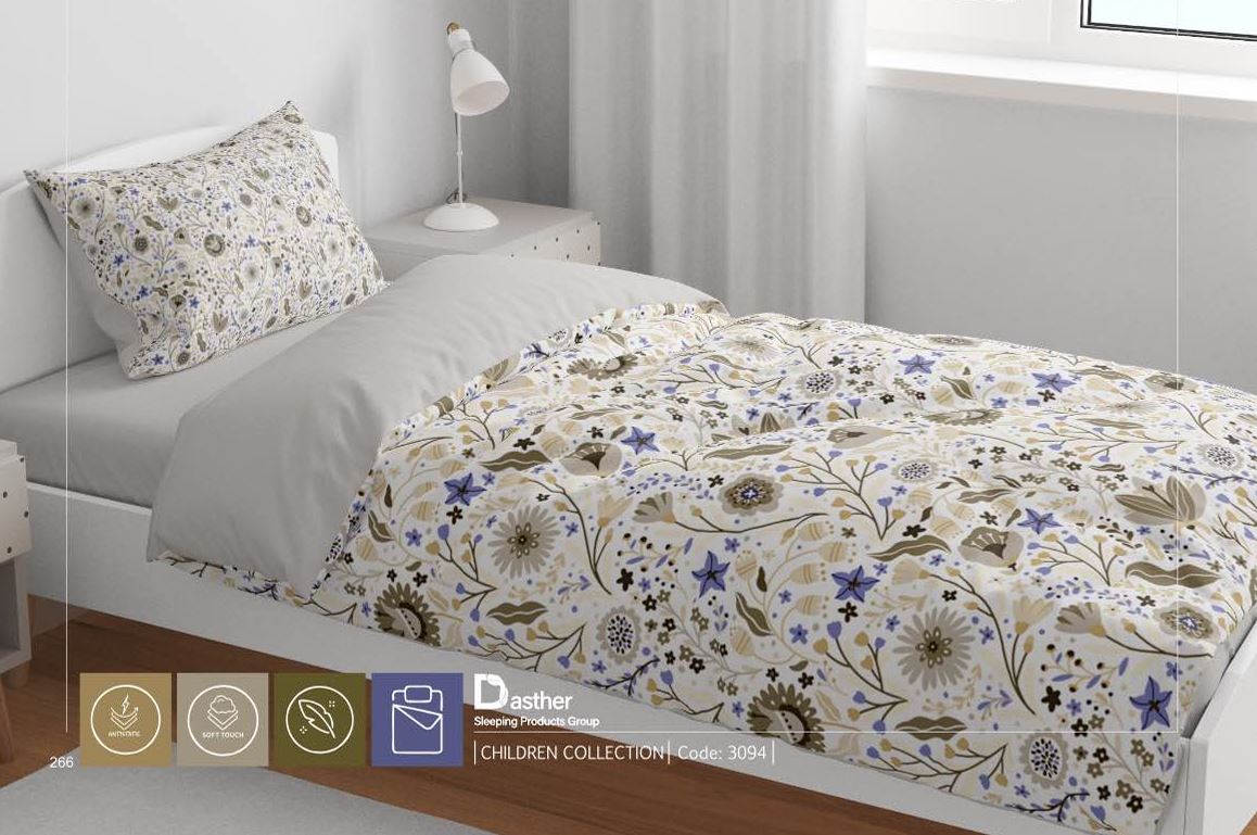 سرویس لحاف روتختی دستر یکنفره طرح نوجوان کد 3094