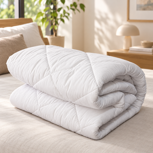 لحاف لایت متین دوخت مدل فرمیسک دو نفره سایز 240 ×220 سانتی متر